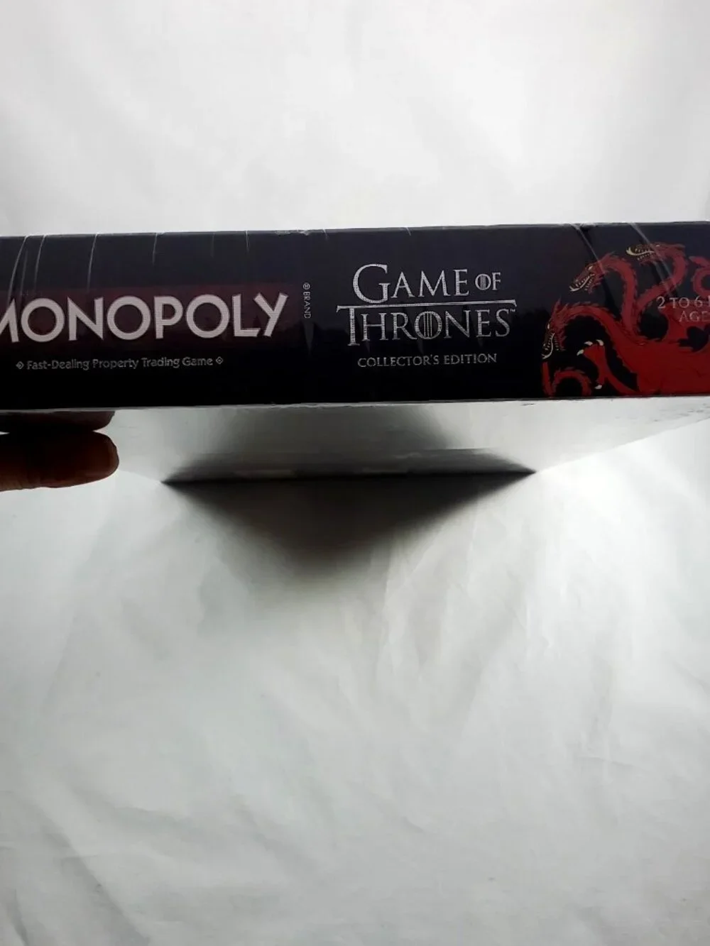 Monopoly Game of Thrones Collector's Edition  Board Game Sealed Box Damage